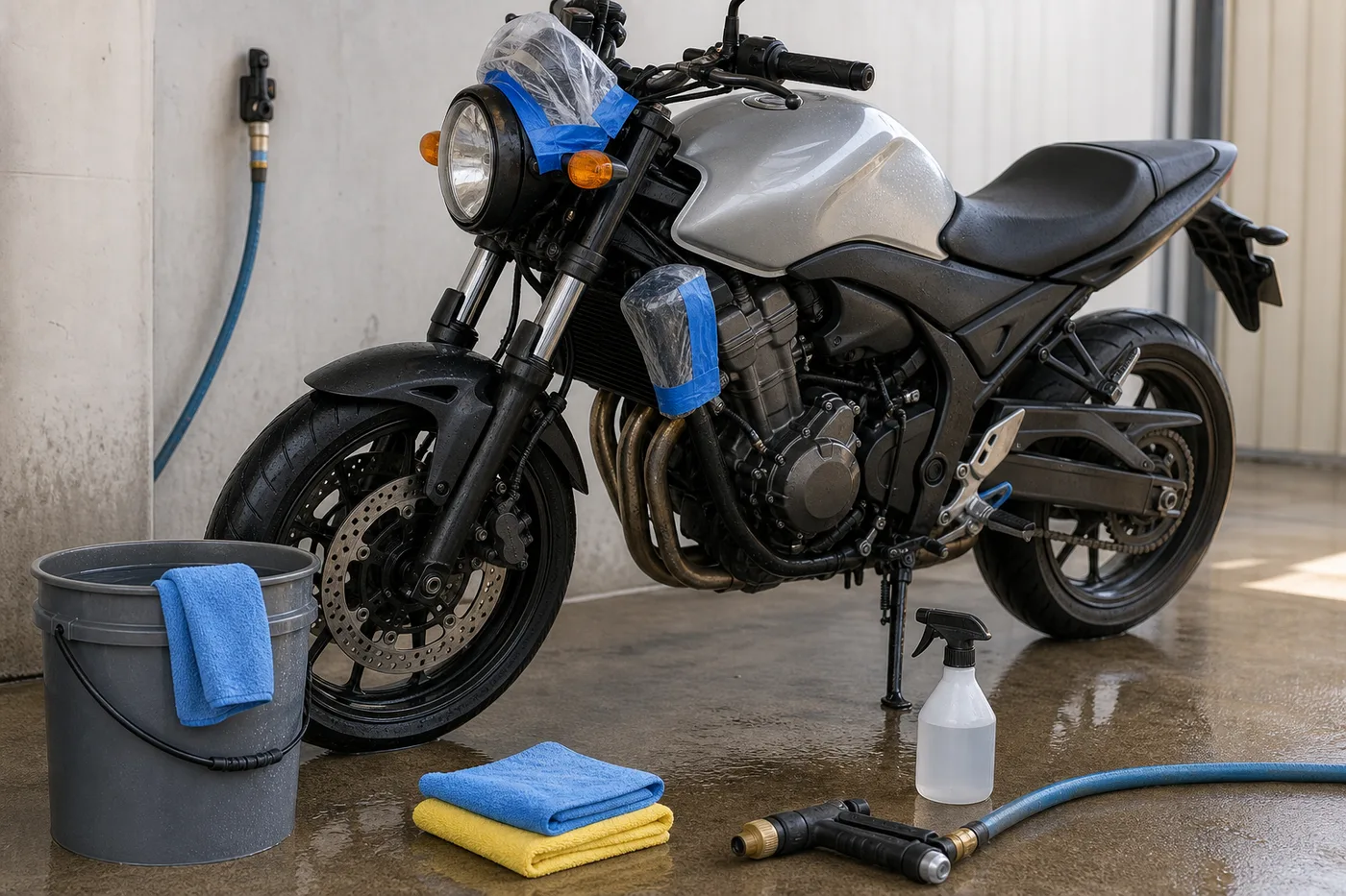 Está bien lavar la moto todos los días o acabas acortando su vida útil en Alcalá Motos